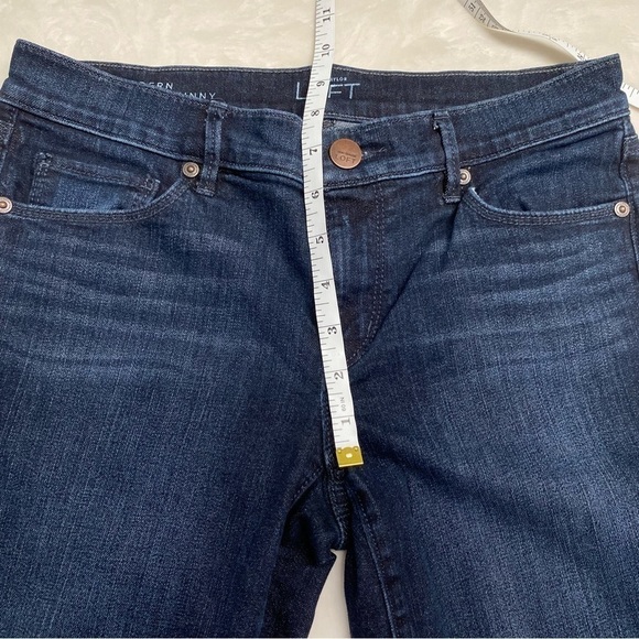 Ann Taylor Loft Modern Super Skinny Jeans Dark Wash Size 2 | Waist 26 - Picture 12 of 15